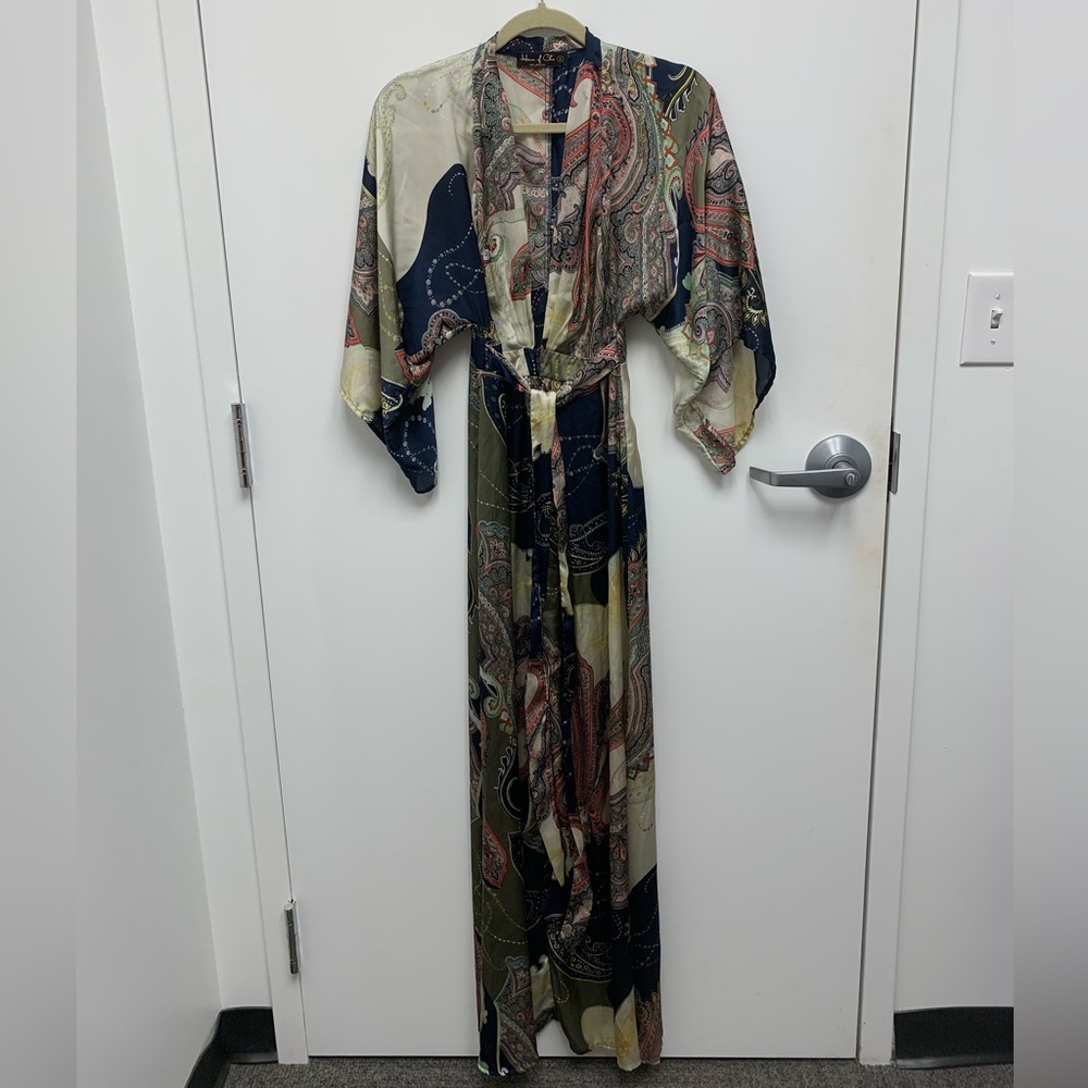 House of Chic Paisley Maxi Dress